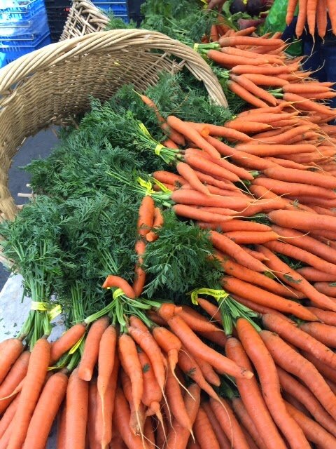 Oakland近くのFarmers Marketにて